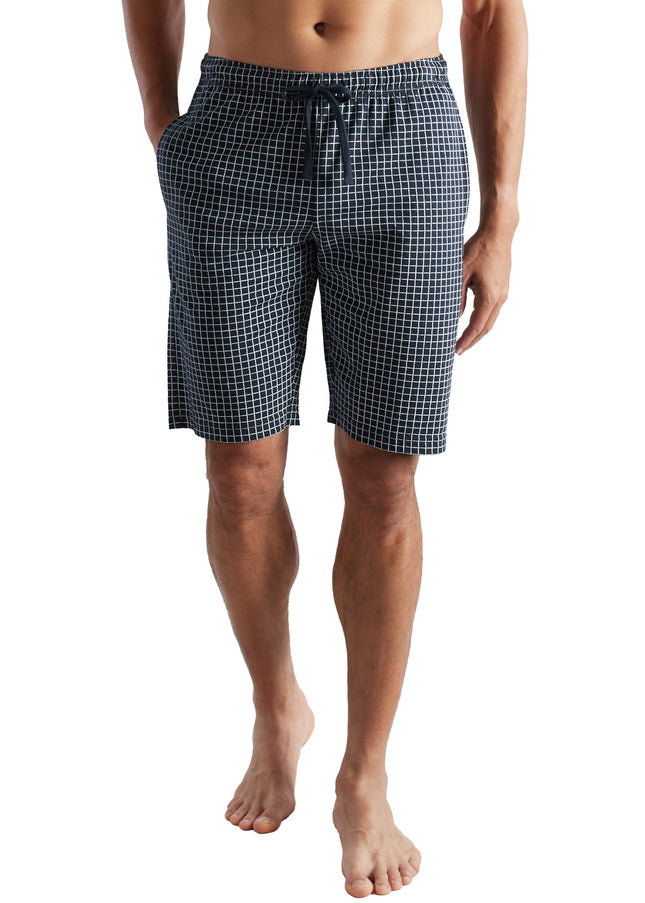 CECEBA Herren Bermuda blau bedruckt