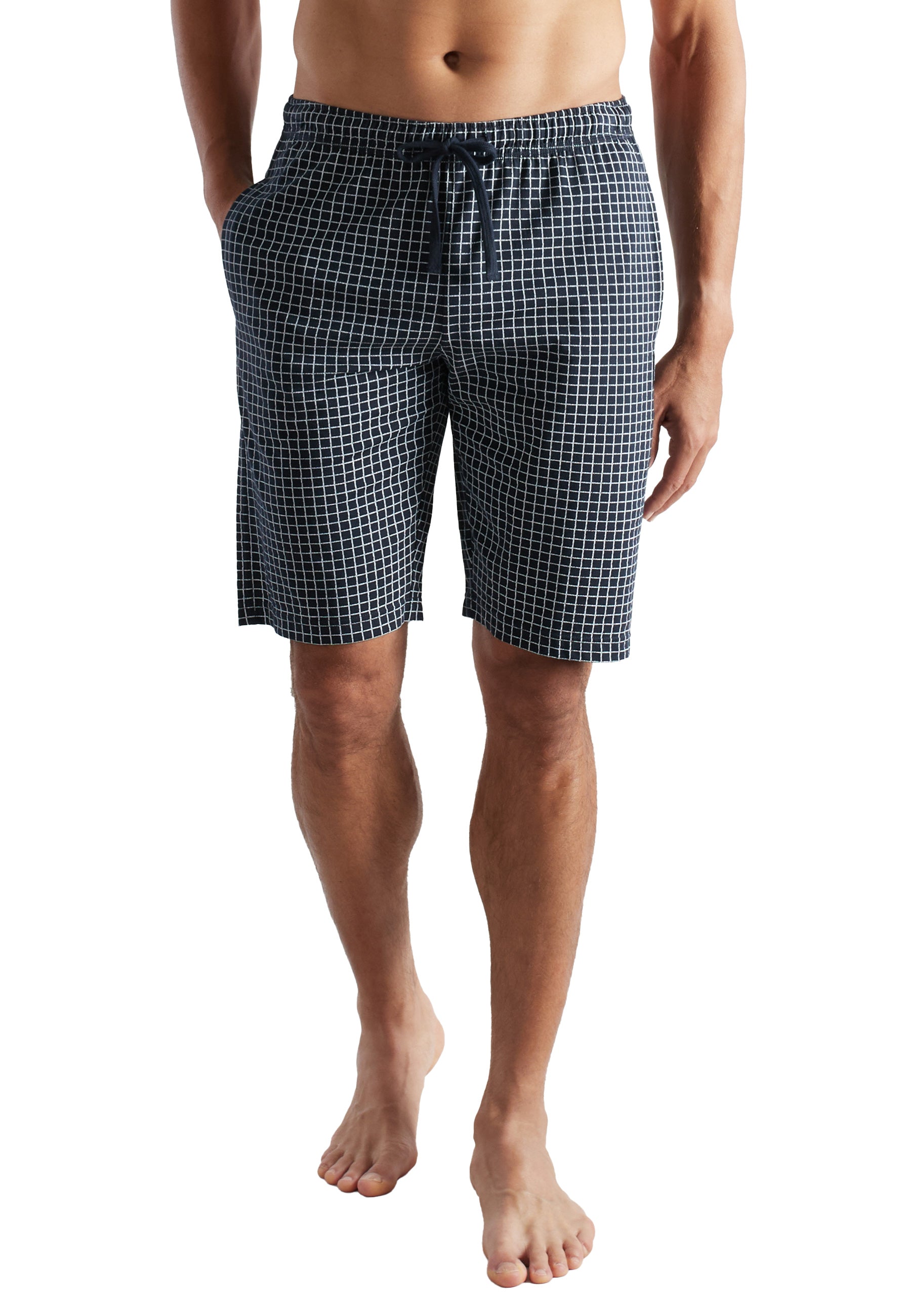 CECEBA Herren Bermuda blau bedruckt