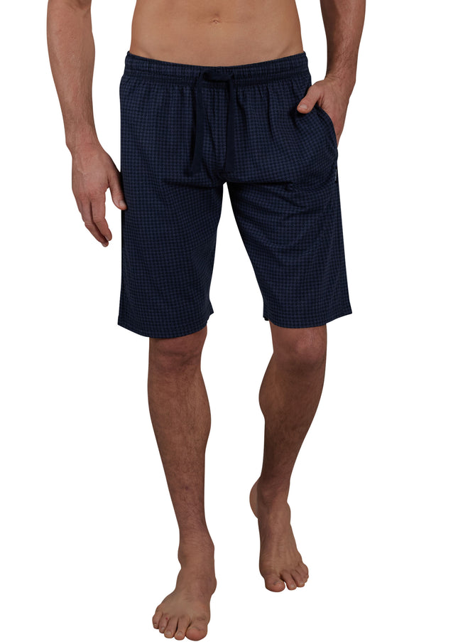 CECEBA Herren Bermuda blau bedruckt