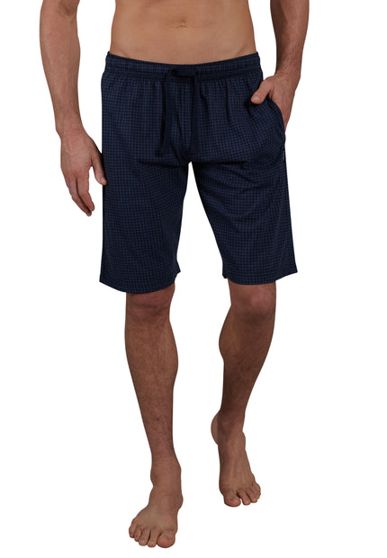 CECEBA Herren Bermuda blau bedruckt