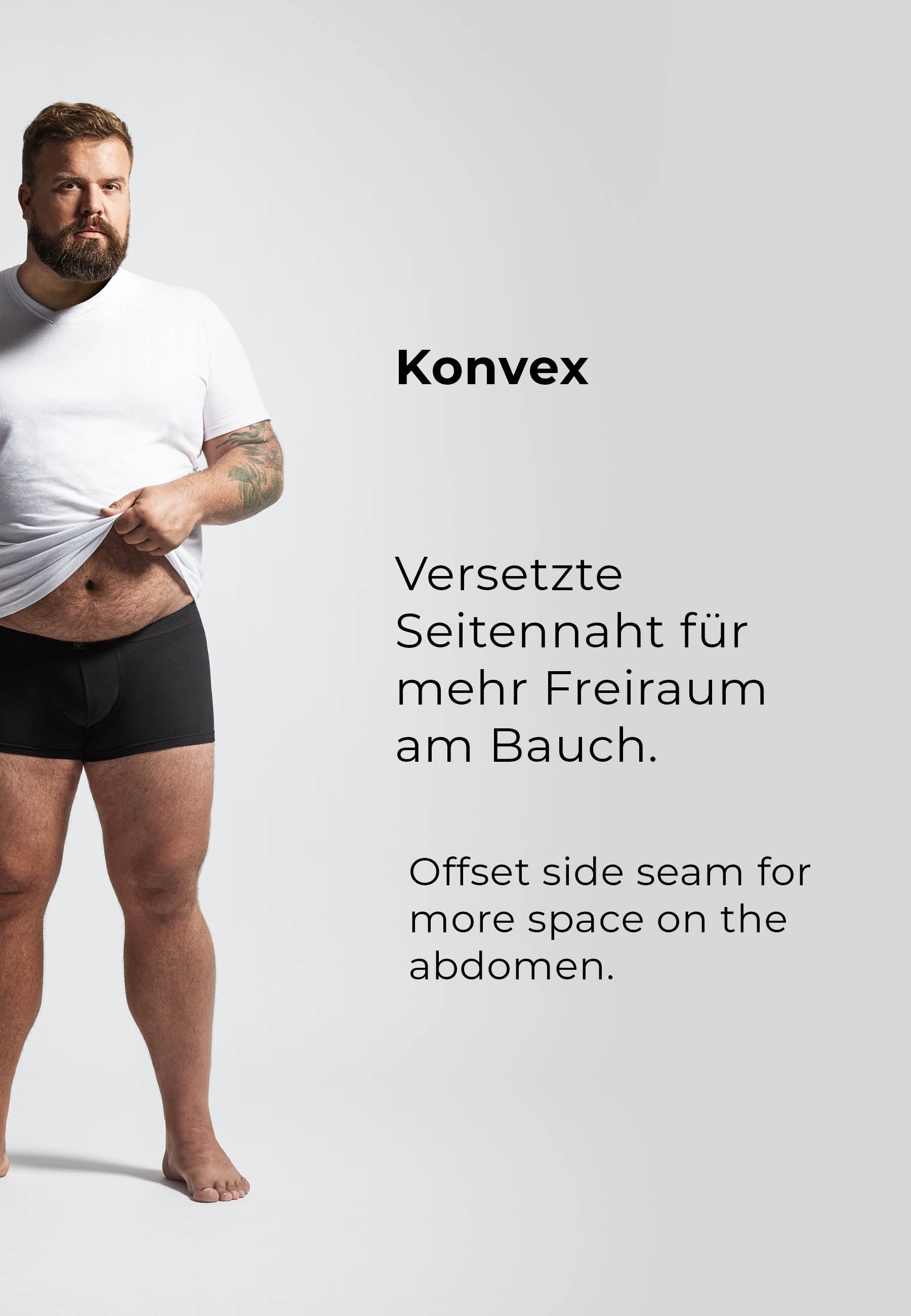 CECEBA Herren T-Shirt weiß uni 2er Pack