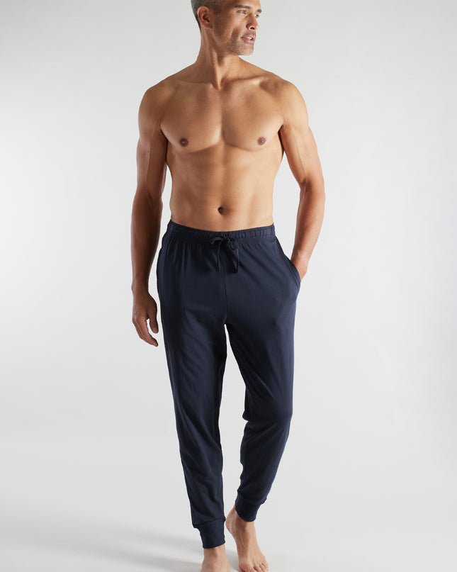 CECEBA Herren Lange-Hose blau