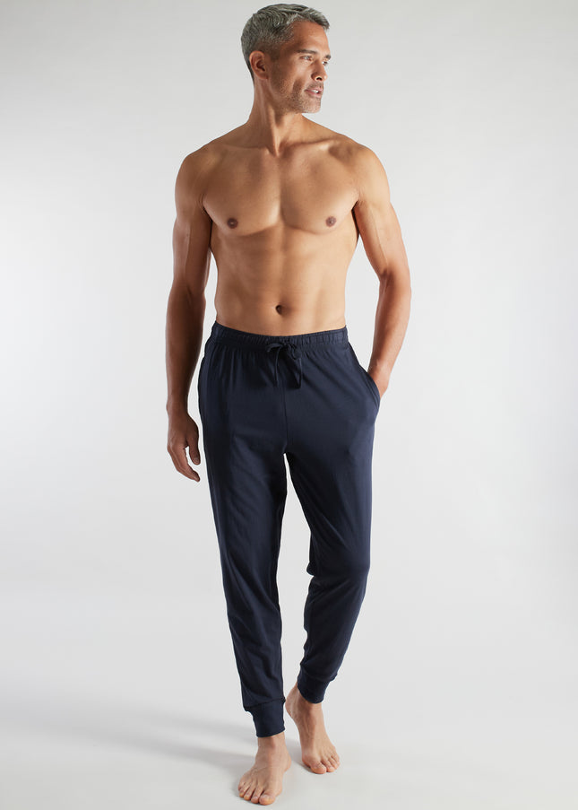 CECEBA Herren Lange-Hose blau