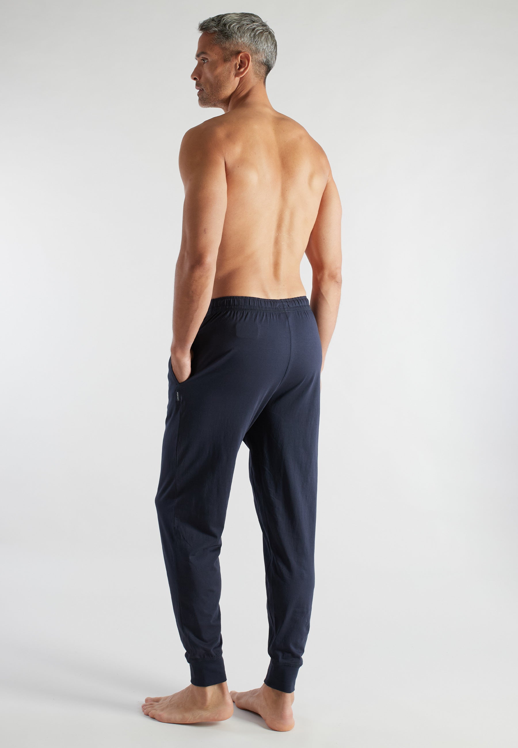 CECEBA Herren Lange-Hose blau