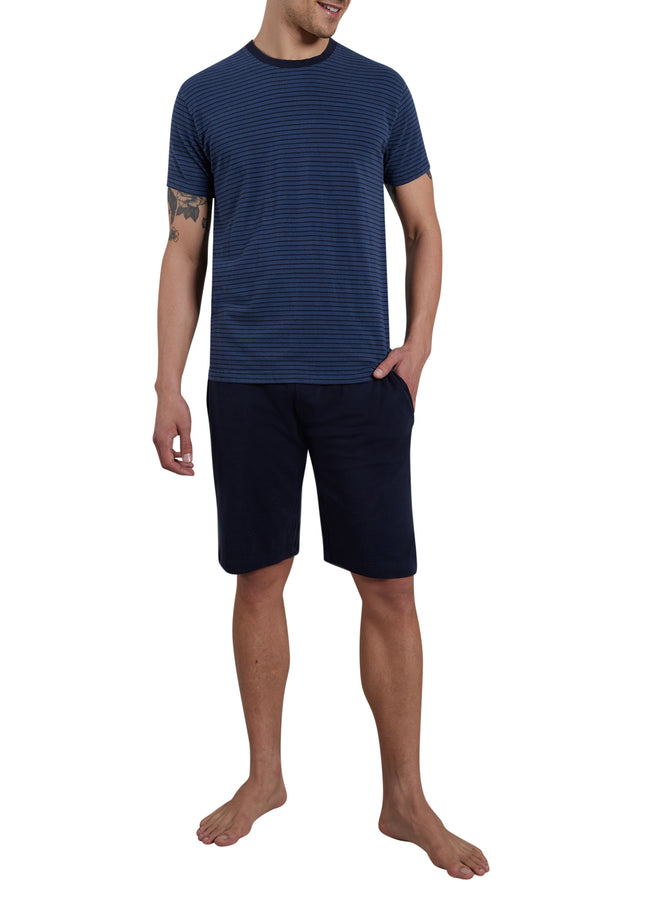 CECEBA men's shorty blue striped