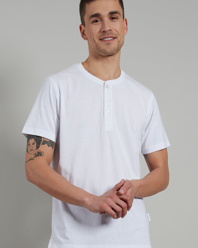 CECEBA Herren Shirt weiß uni