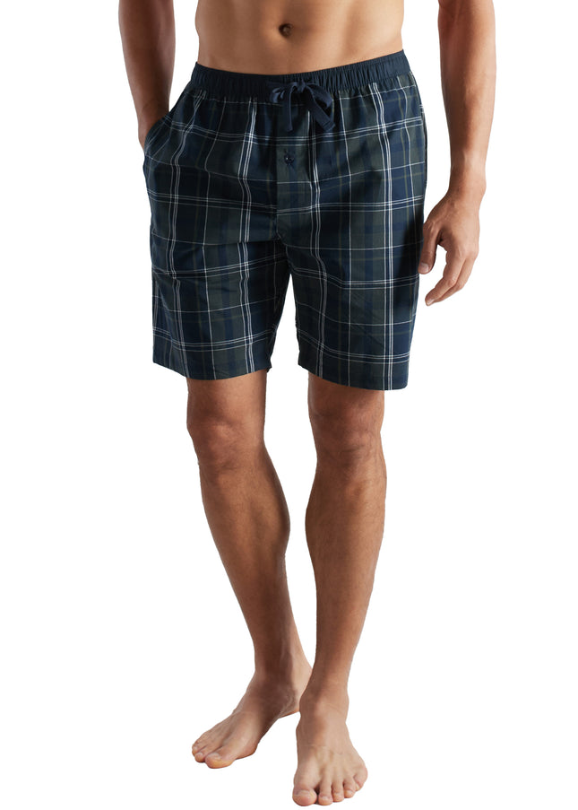 CECEBA Herren Bermuda blau kariert