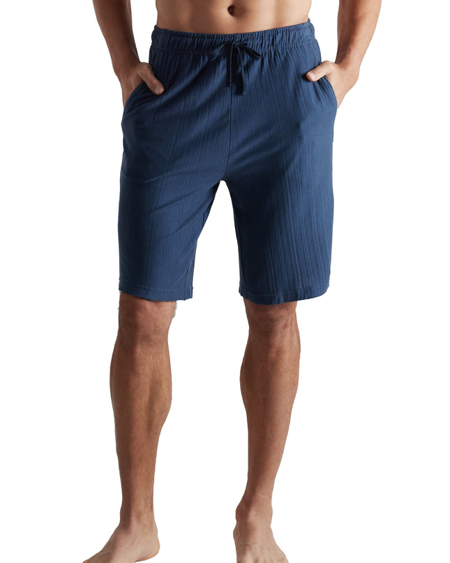 CECEBA Herren Bermuda blau längsgestreift