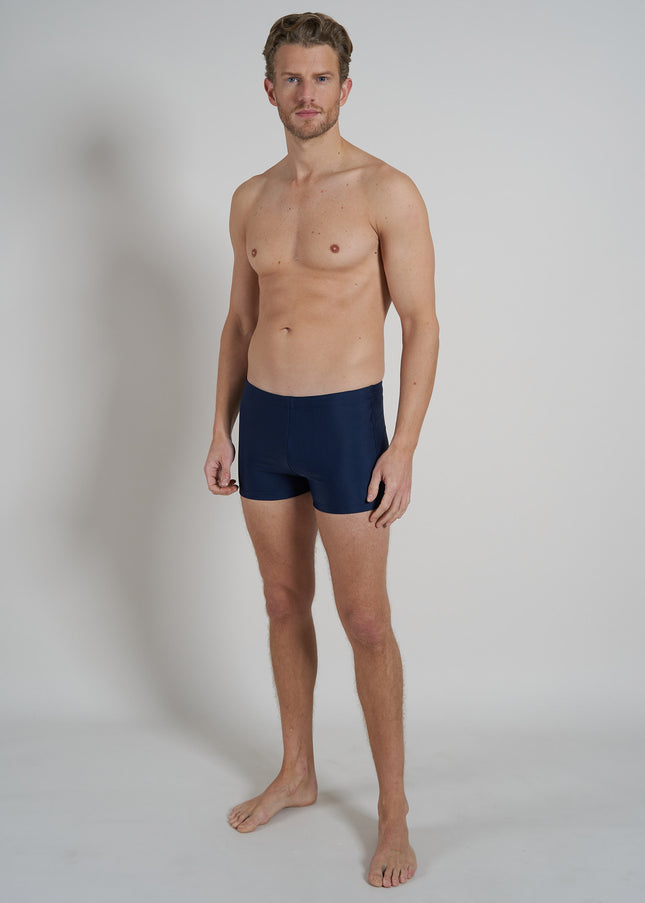 CECEBA Herren Bade-Pants blau uni