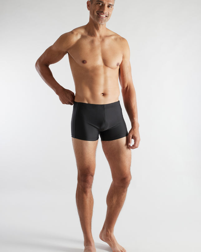 CECEBA Herren Bade-Pants schwarz uni