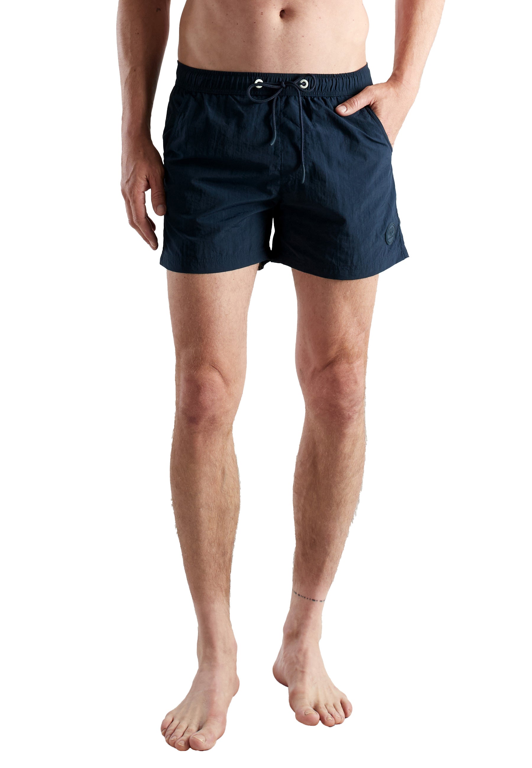 CECEBA Herren Badehose blau uni