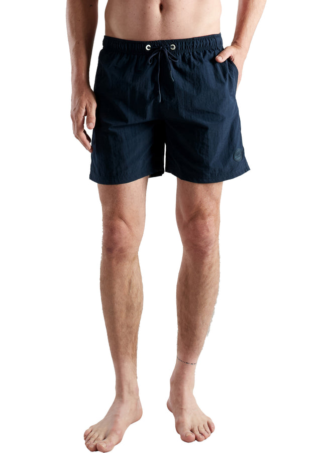CECEBA Herren Badehose blau uni