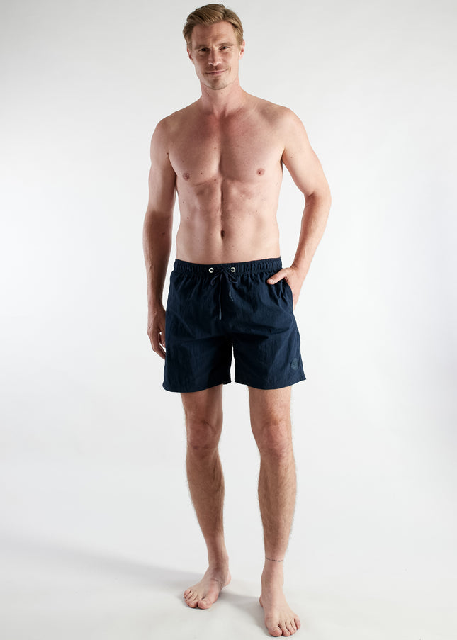 CECEBA Herren Badehose blau uni