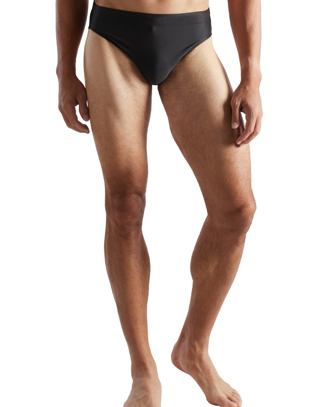 CECEBA Herren Badeslip schwarz uni