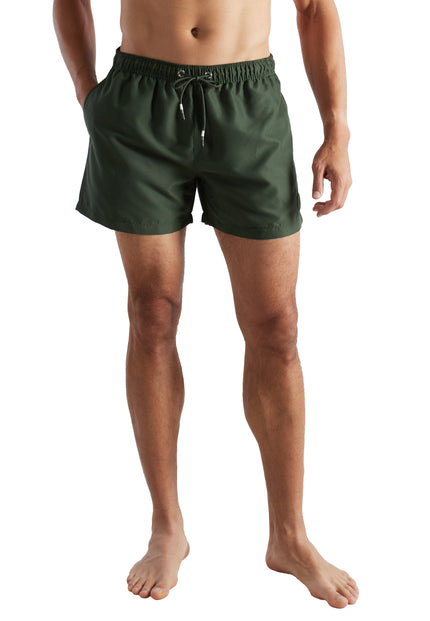 CECEBA Herren Badeshorts grün uni