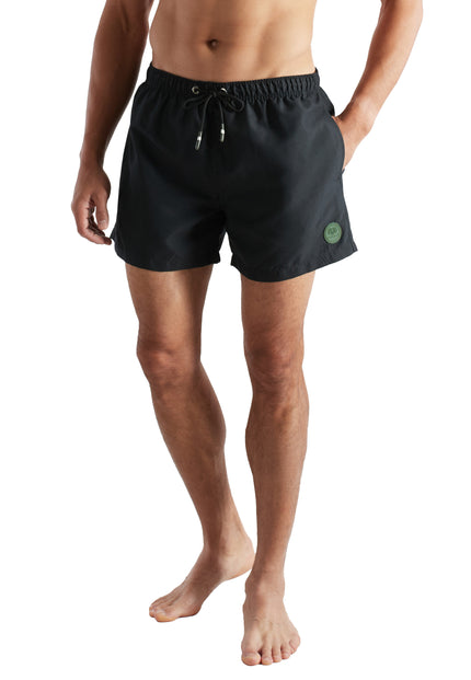 CECEBA Herren Badeshorts schwarz uni