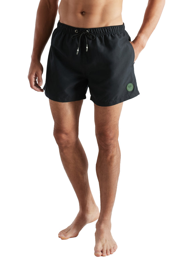 CECEBA Herren Badeshorts schwarz uni