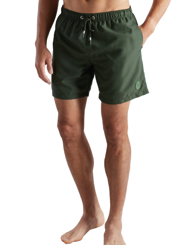 CECEBA Herren Badeshorts grün uni