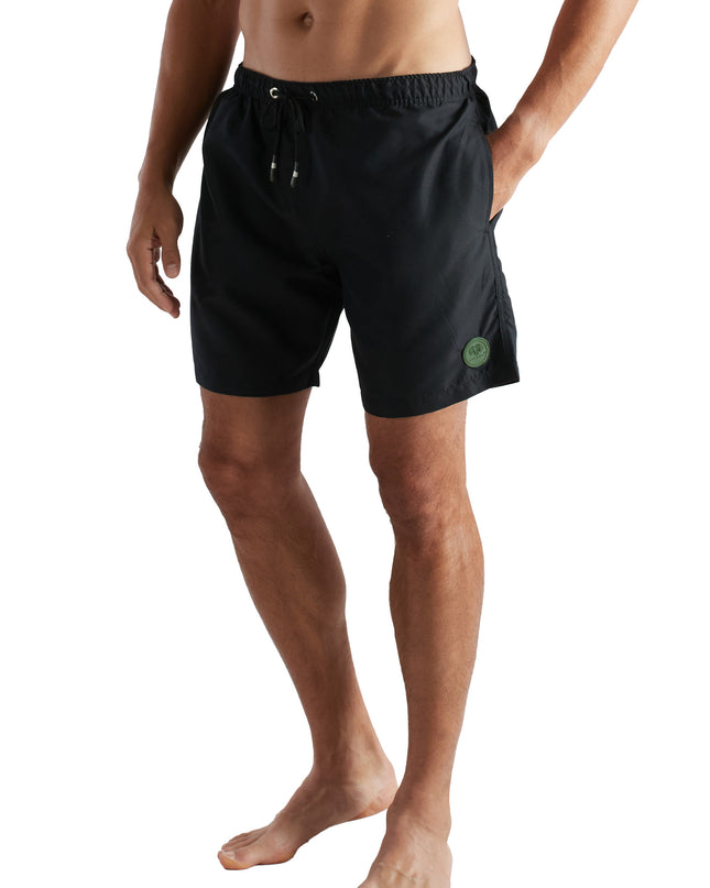 CECEBA Herren Badeshorts schwarz uni