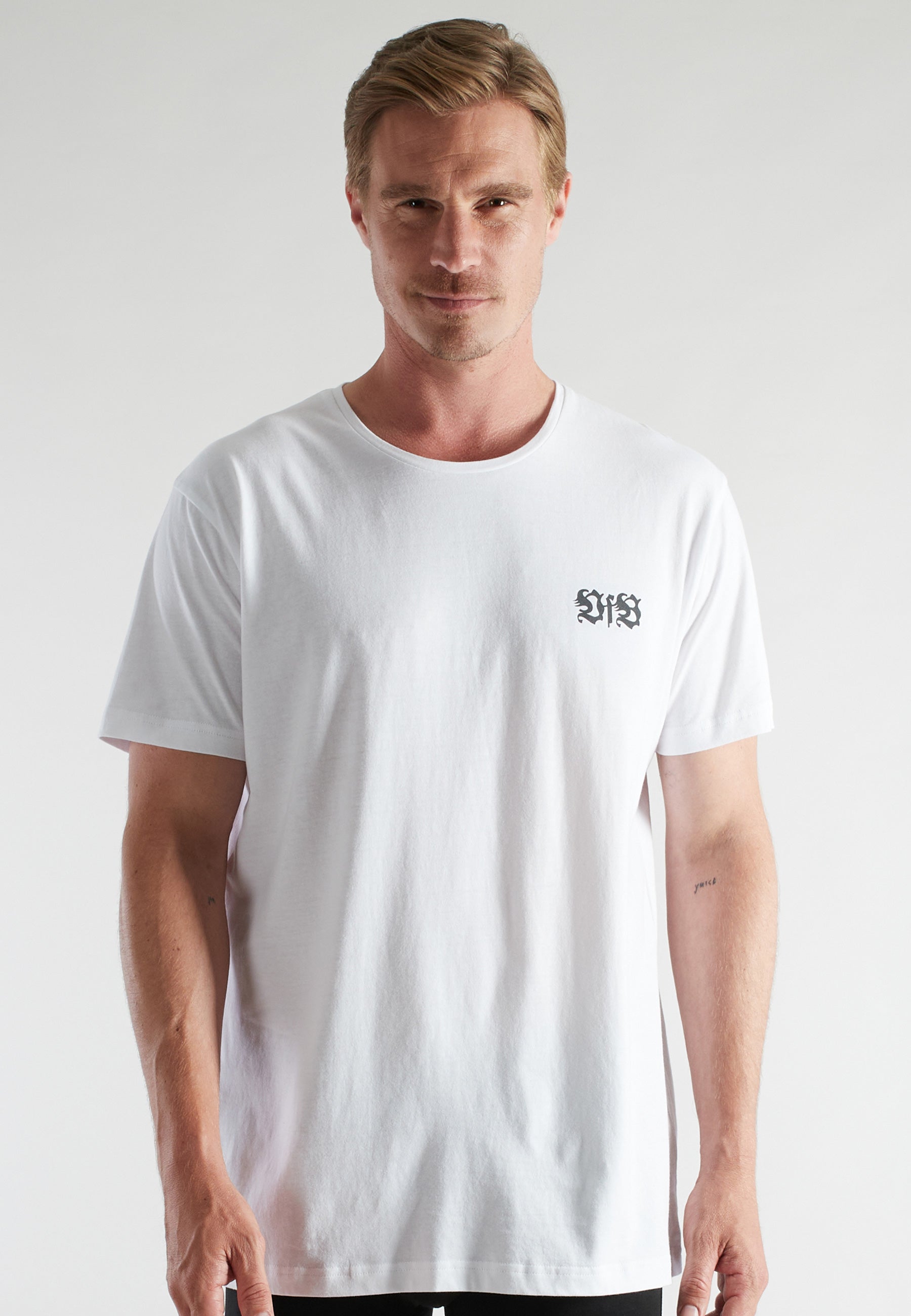 VfB men's shirt white plain 2-pack