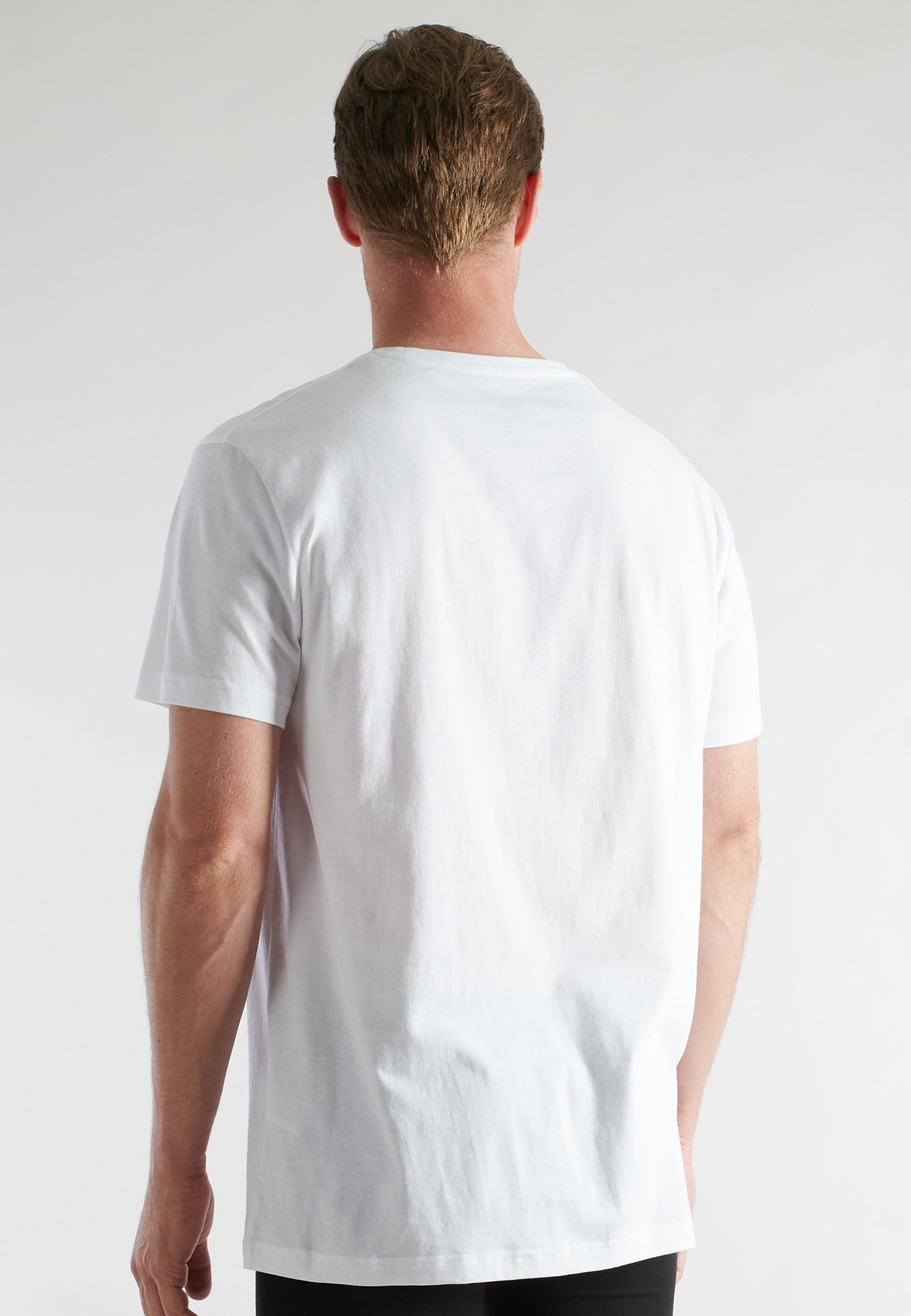 VfB men's shirt white plain 2-pack