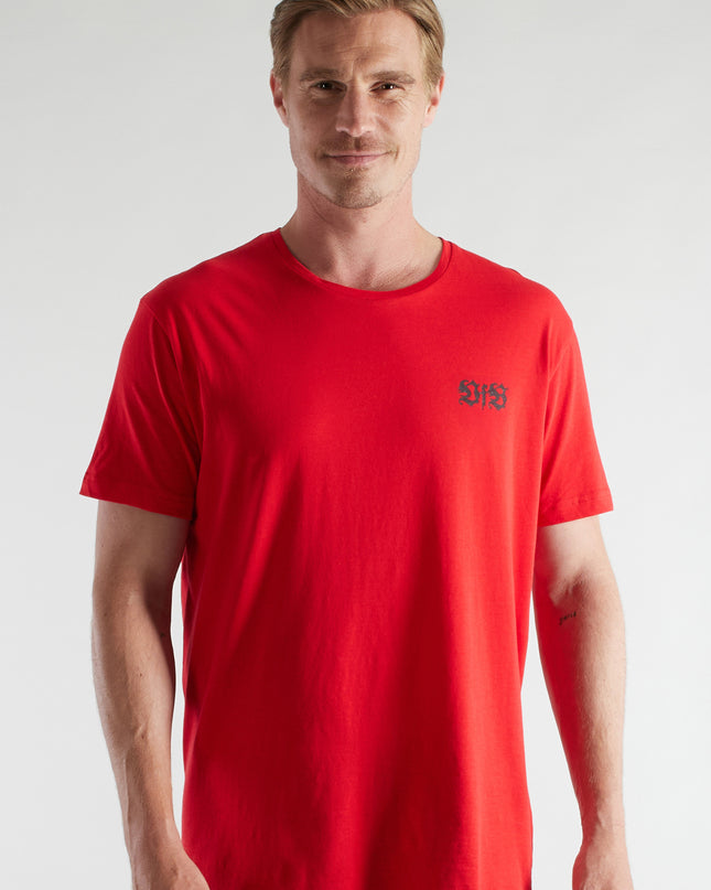 VfB men's shirt red plain 2-pack
