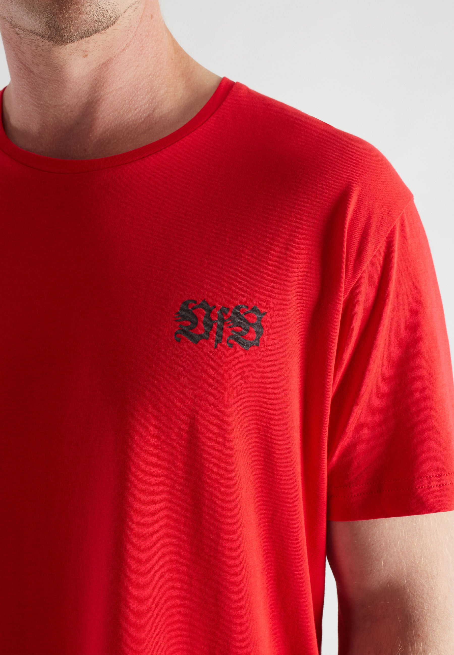 VfB men's shirt red plain 2-pack
