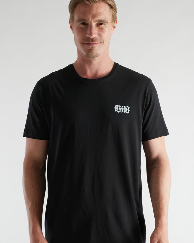 VfB men's shirt black plain 2-pack