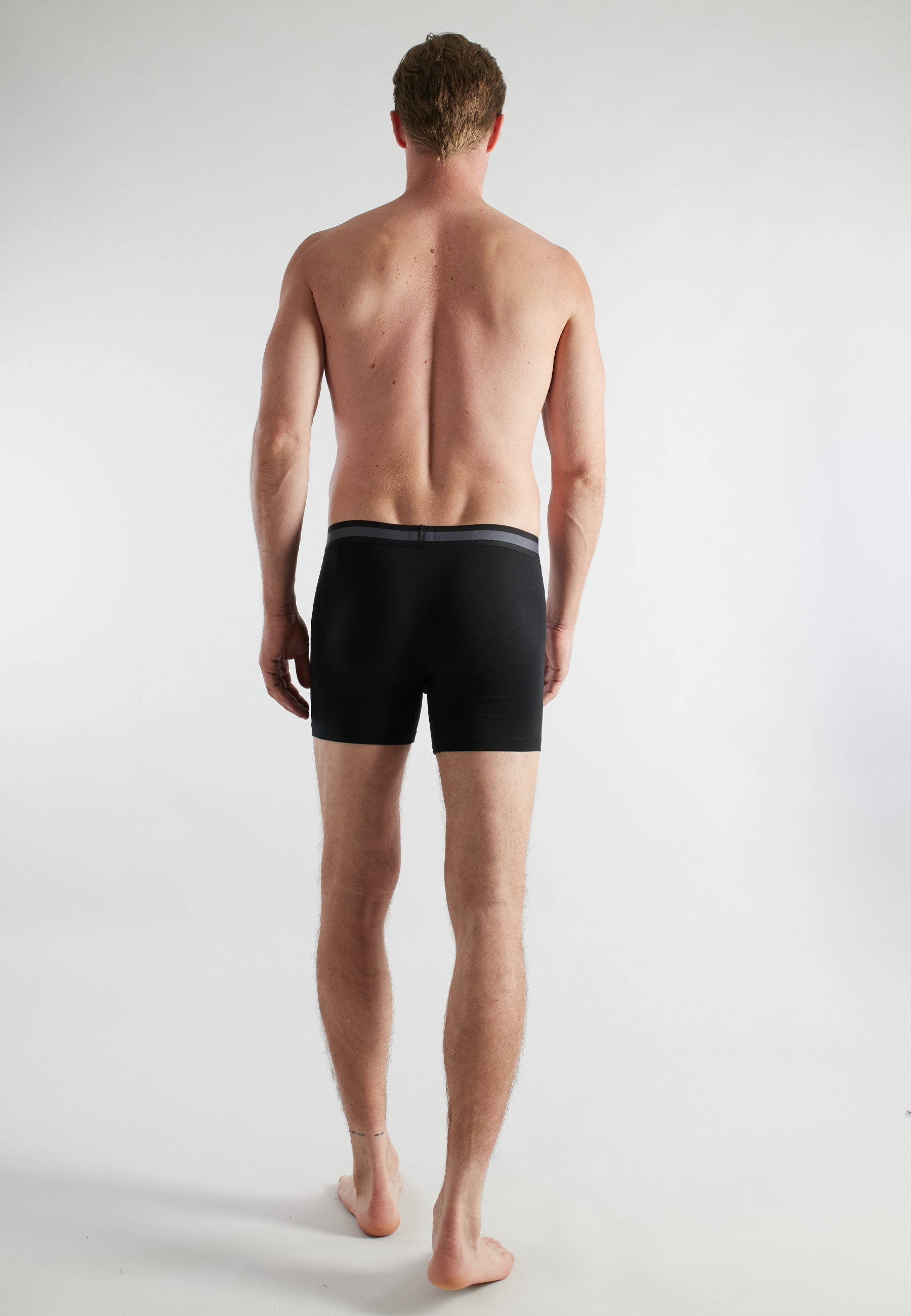 VfB Men's Pants, Black, Plain, 2-Pack