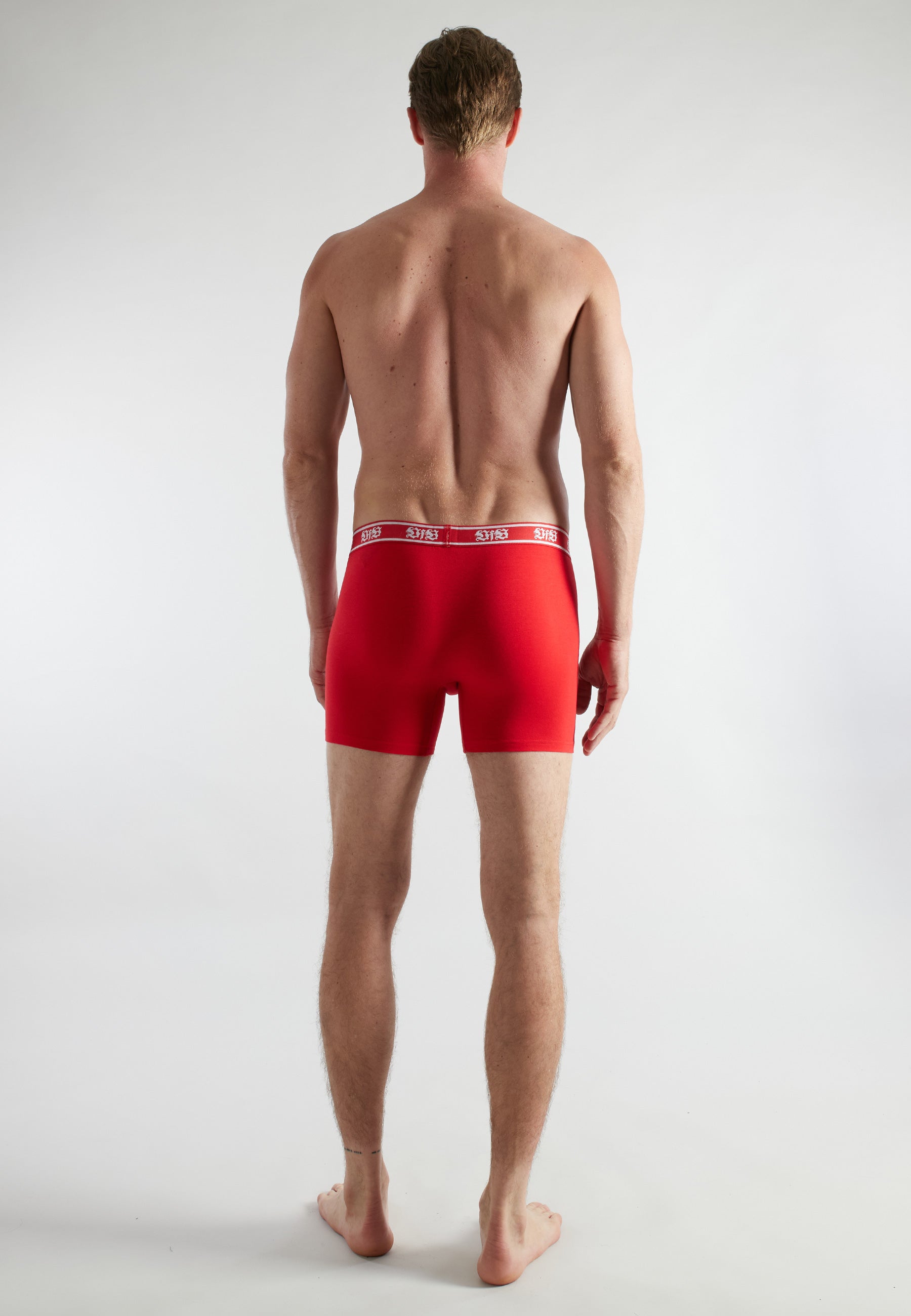 VfB Men's Pants red/black solid color 2-pack