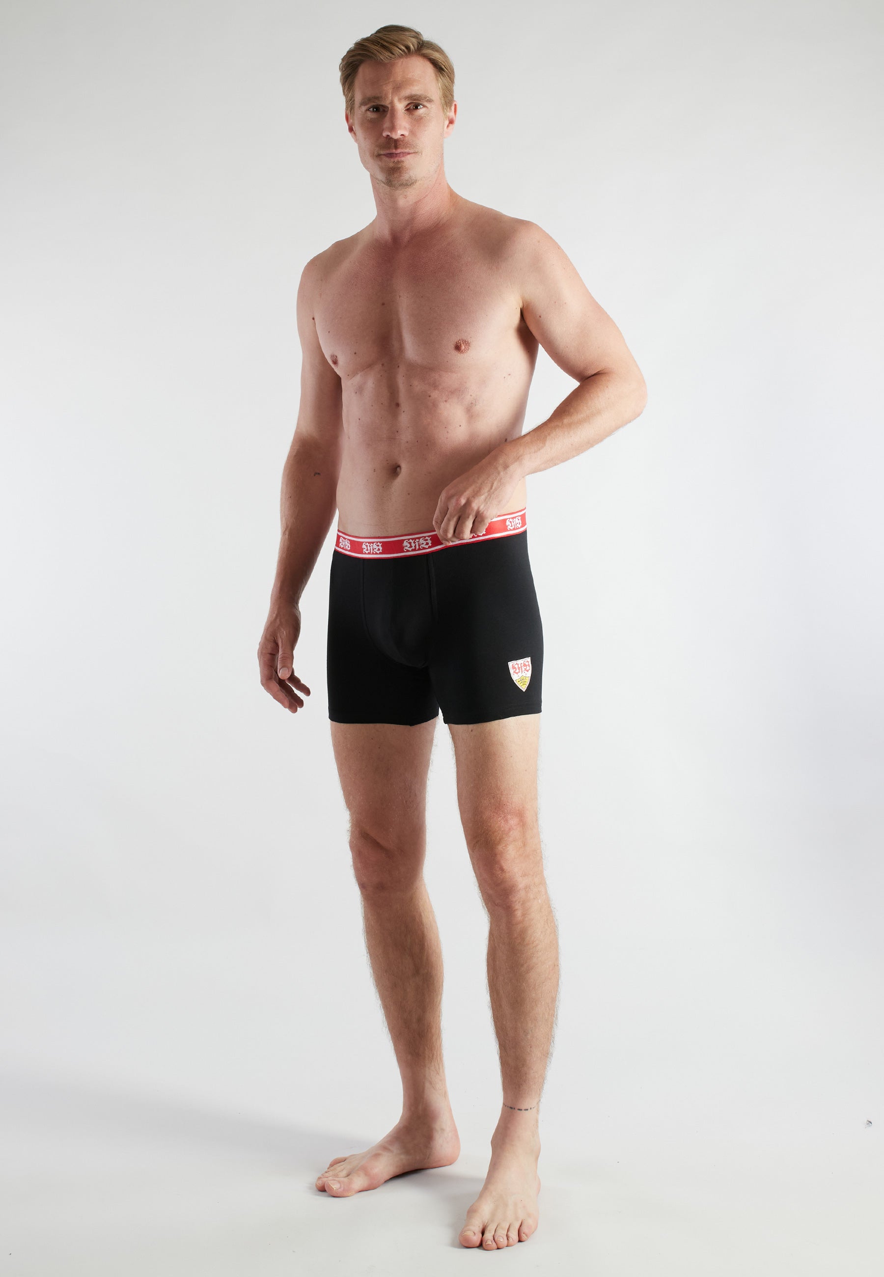 VfB Herren schwarz uni 2er Pack