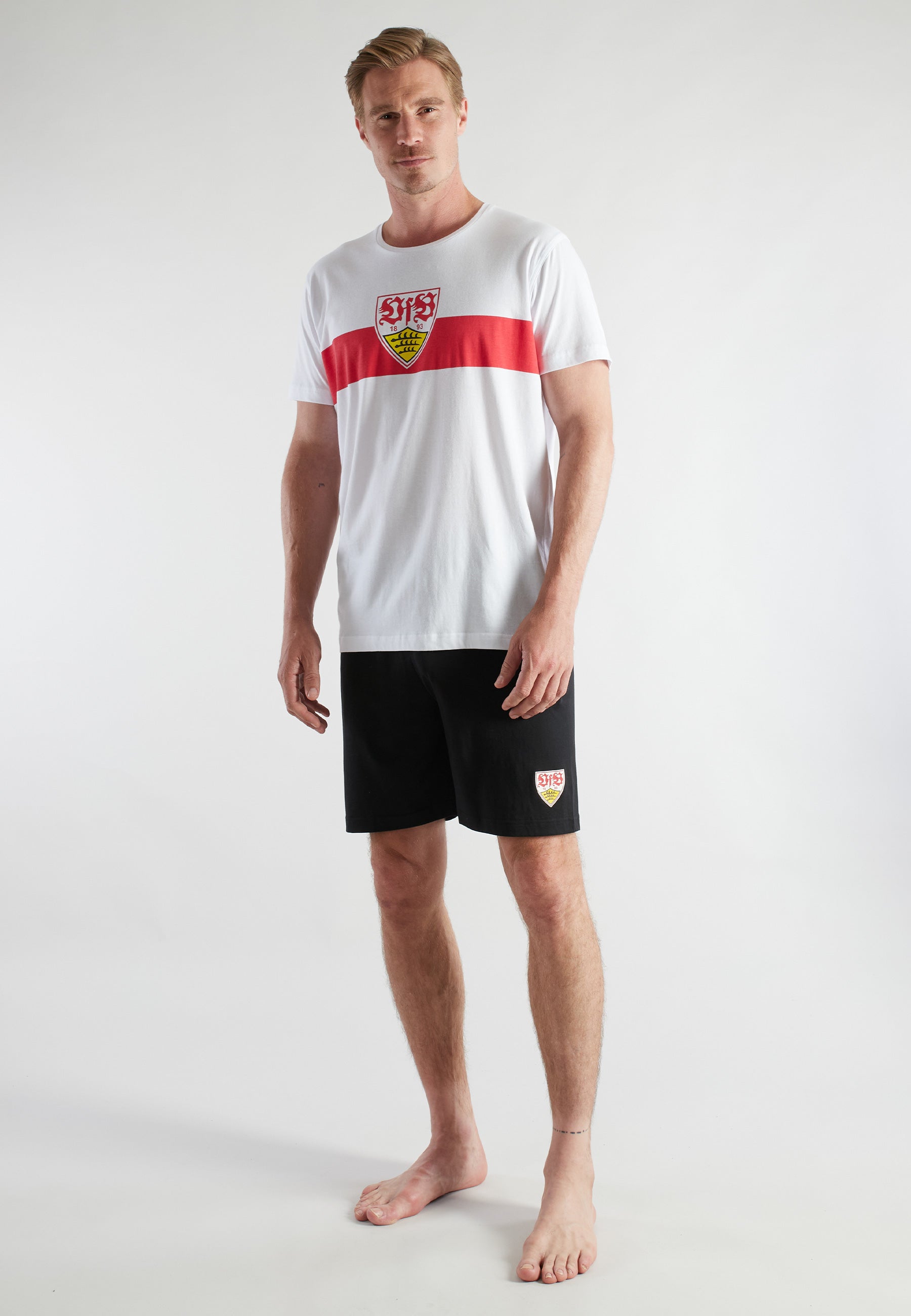 VfB Herren Shorty weiß