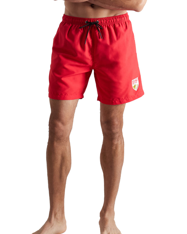 VfB Herren Badeshorts rot uni