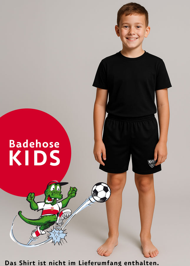 VfB Jungen Badeshorts schwarz