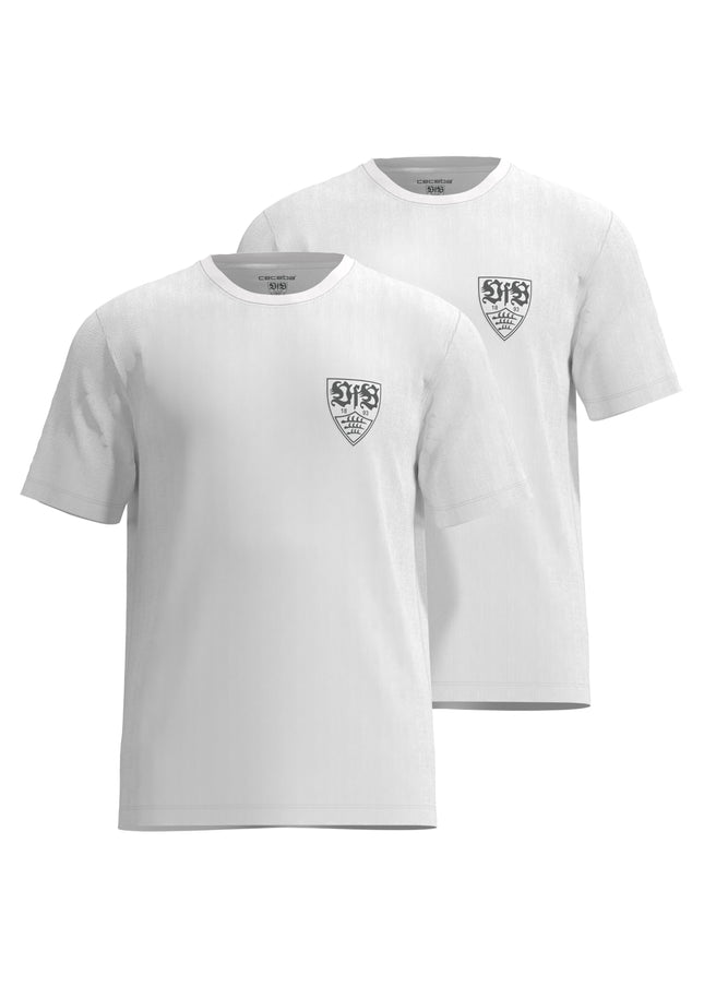 VfB Herren T-Shirt weiß uni