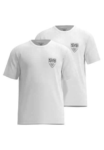 VfB Herren T-Shirt weiß uni