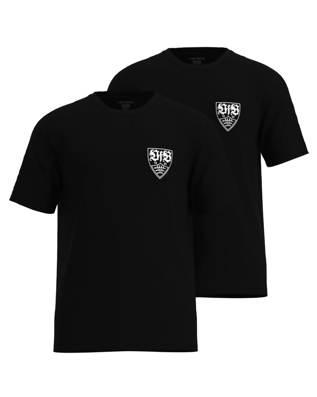 VfB Herren T-Shirt schwarz uni