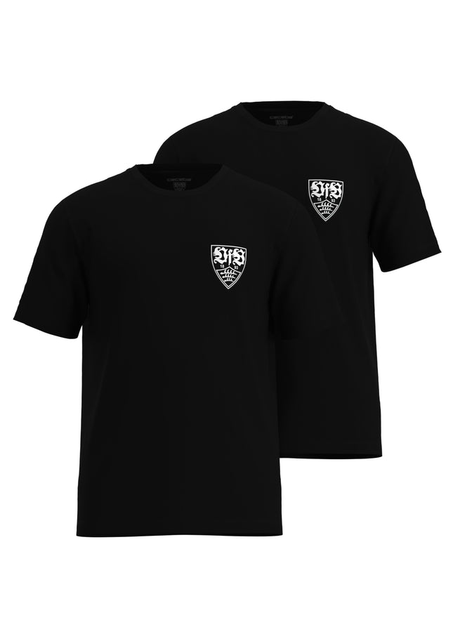 VfB Herren T-Shirt schwarz uni