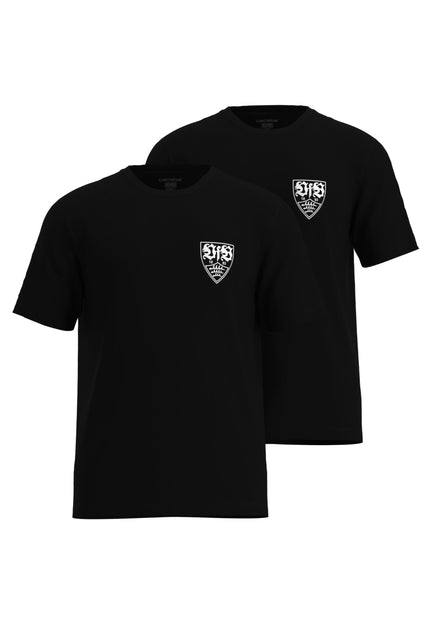 VfB Herren T-Shirt schwarz uni