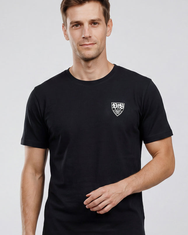 VfB Herren T-Shirt schwarz uni